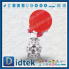 Didtek CF8M Flange Pneumatic Ball Valve