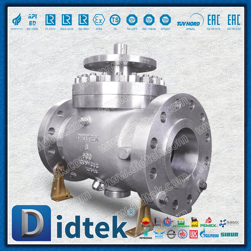 CU5MCUC Nicker Alloy High Temperature Top Entry Ball Valve