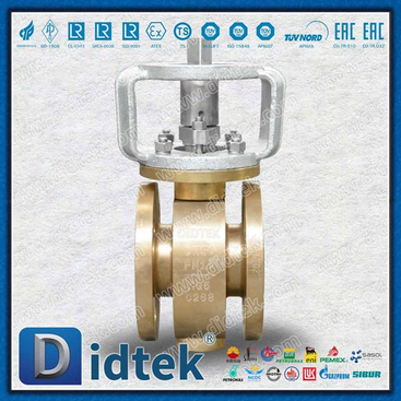 DN50 PN16 Bronze Bare Stem Trunnion Ball Valve Manufacturers