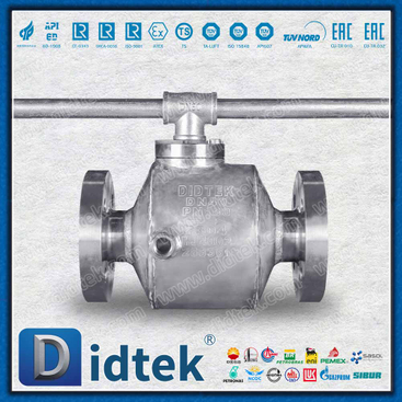 Insulation Jacket Fully Welded Ball Valve