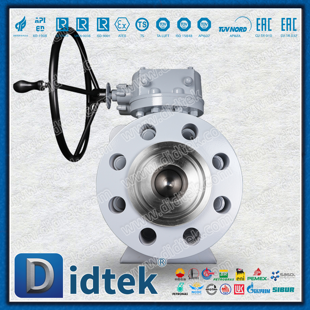 Didtek F51 Trim Metal To Metal F60 Trunnion Ball Valves Hard Seal