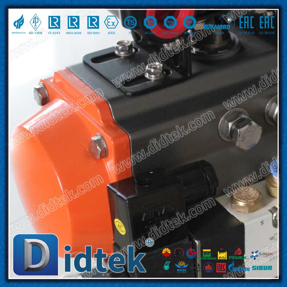 Split Body Pneumatic Operation Floating Ball Valve