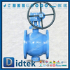 Eccentic Segment Ball Flange Connections Ball Valve