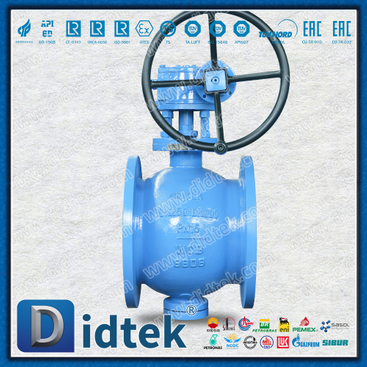 Eccentic Segment Ball Flange Connections Ball Valve