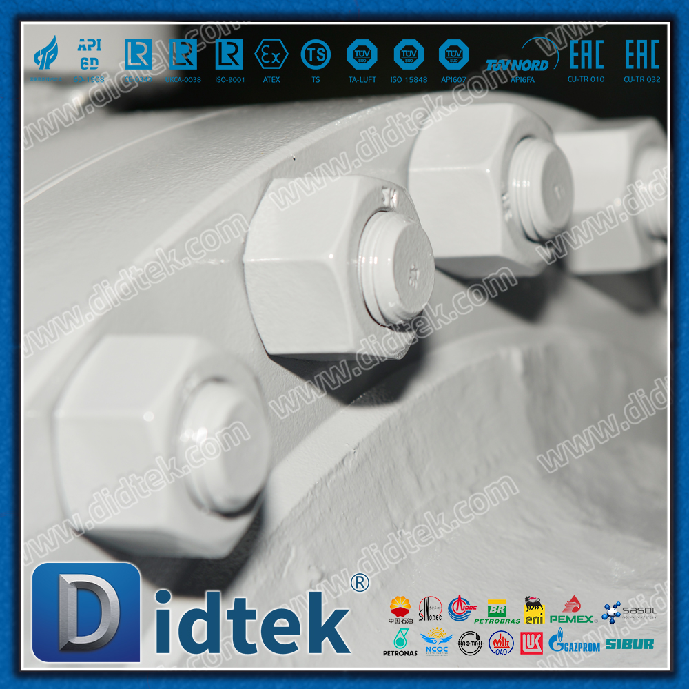 18-inch two-piece style Cast Steel Trunnion Ball Valve