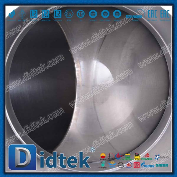 High Temperature Full Bore Flange Metal seat Trunnion Ball Valve