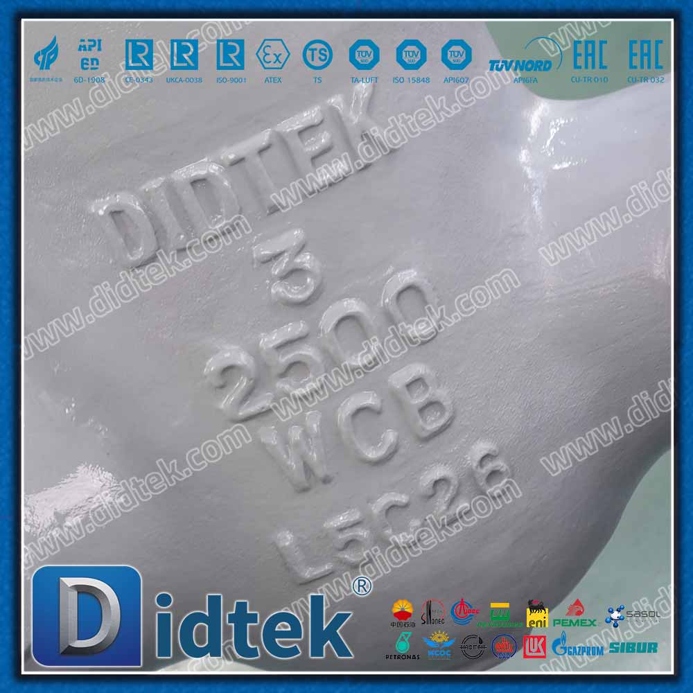 Pressure Seal 2500LB RTJ Gate Valve 