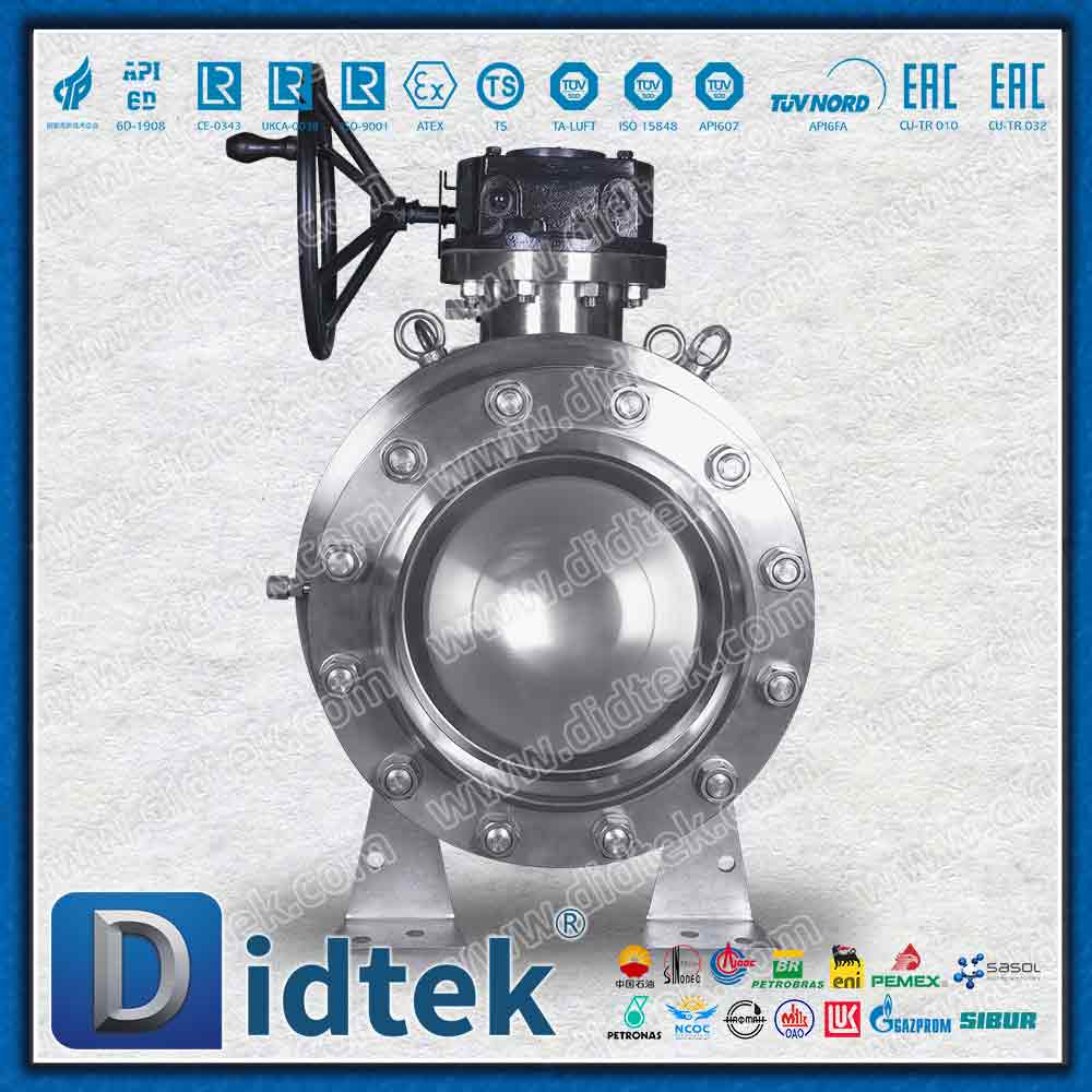 Fully Welded Trunnion Ball Valve with Companion Flanges