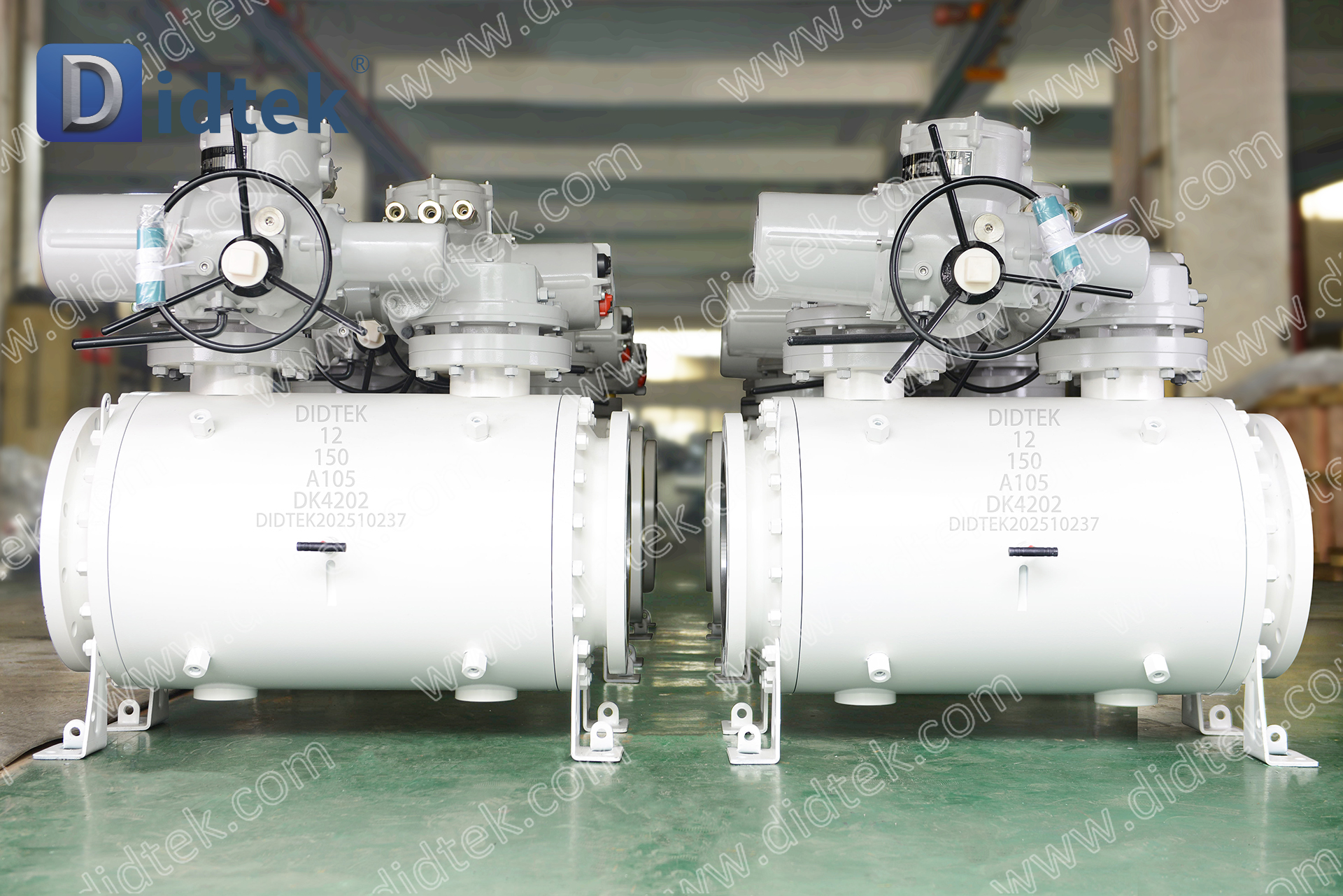 Didtek DBB Electric Operating Ball Valves
