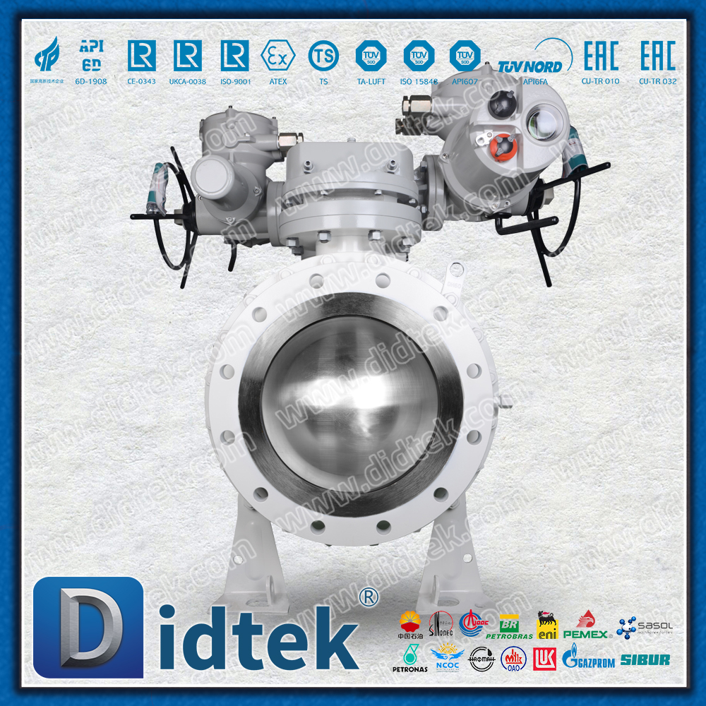 Didtek DBB Electric Operating Ball Valves