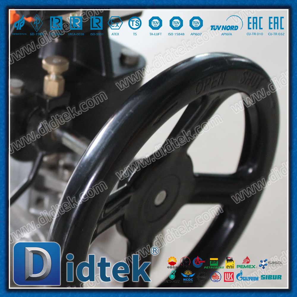 Split Body Pneumatic Operation Floating Ball Valve