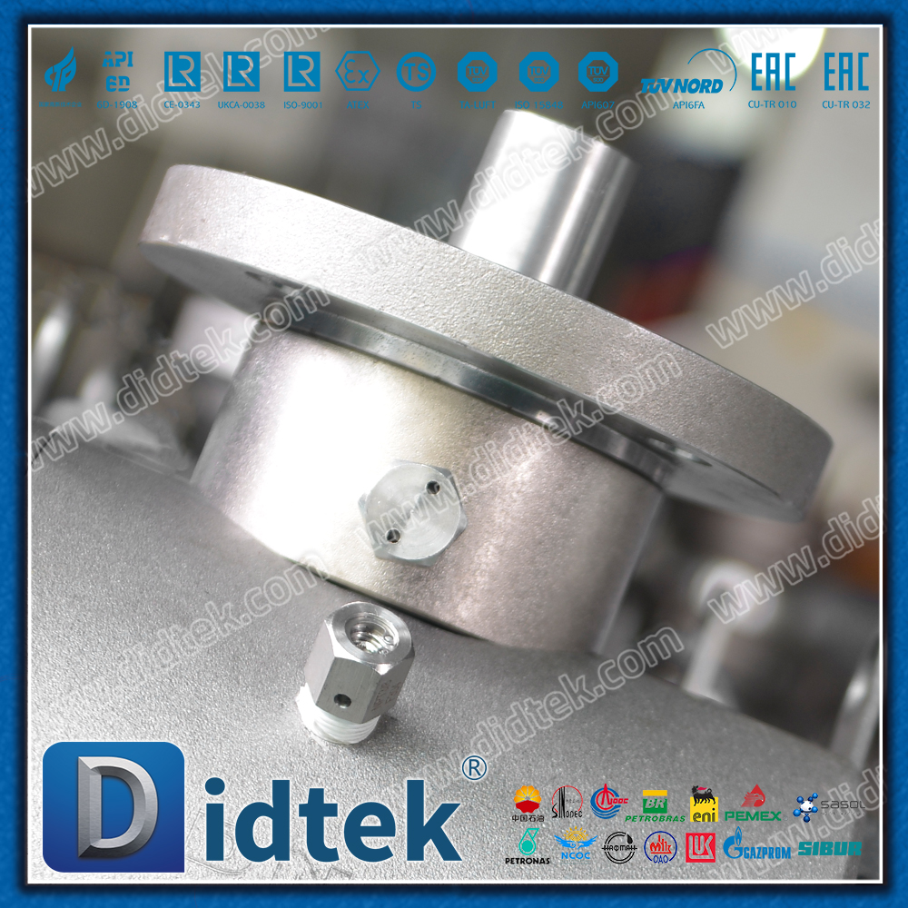 Didtek LF2 Low Temperature Resistant Butt Welding Trunnion Ball Valve