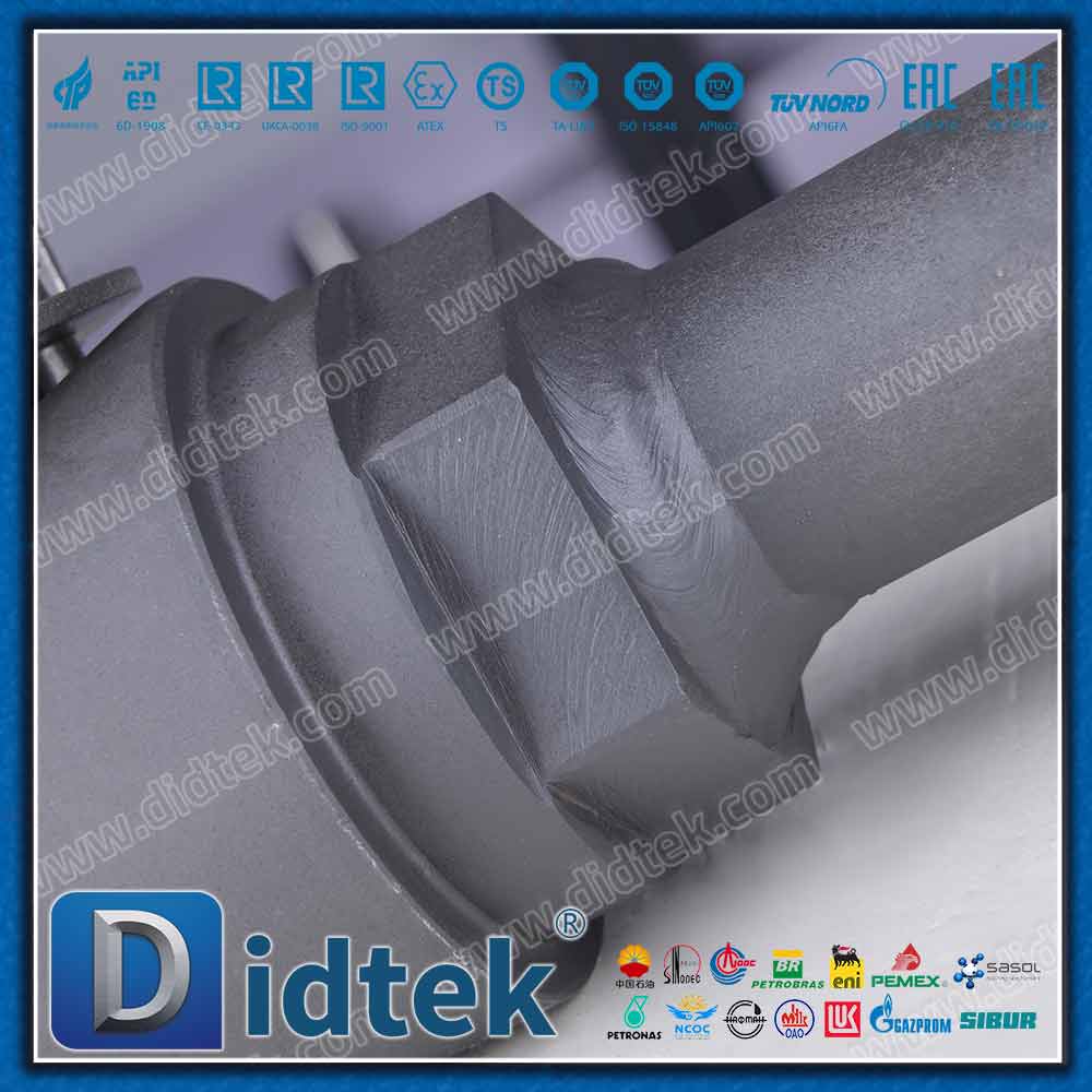 A105N 800LB Extention Connection Forged Floating Ball Valve