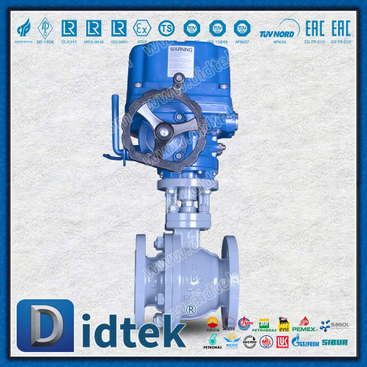 Electric Motor Explosion Proof ATEX 200℃ PEEK Seat Electric Ball Valve