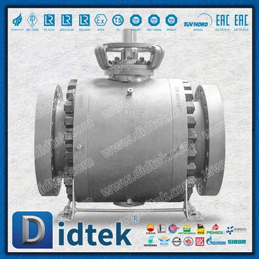 18'' Class 900 ISO 5211 3pc Trunnion Ball Valves