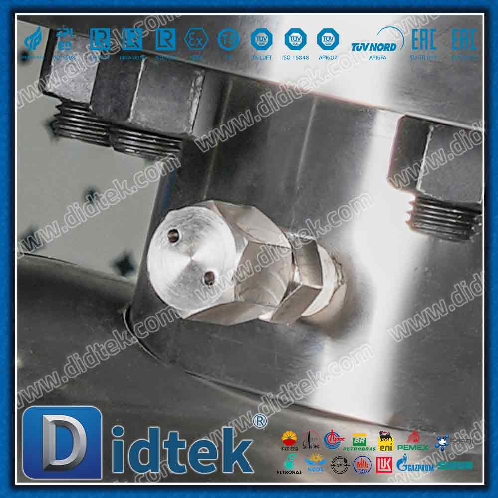 Inconel Alloy625 Lip Seal Elgiloy Trunnion Ball Valve