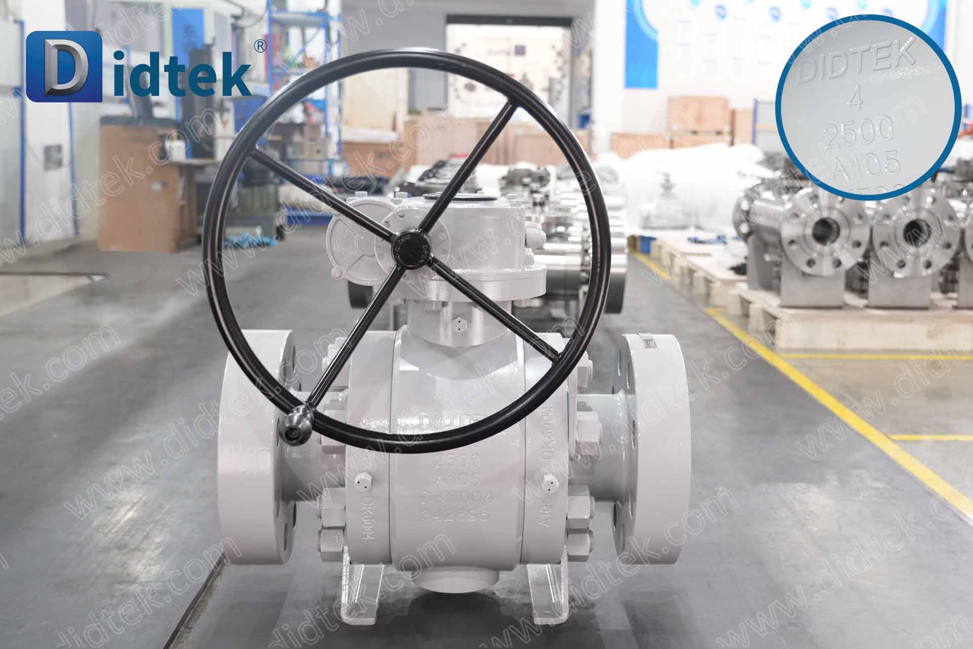 B-43 DIDTEKFTMSBV - 2500LB High Pressure Forged Steel Ball Valve for Water Inject
