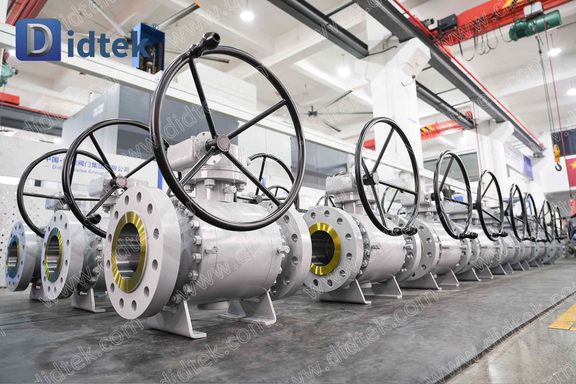 B-44 DIDTEKFTMSBV - Worm Gear 600LB Forgred Steel Ball Valve