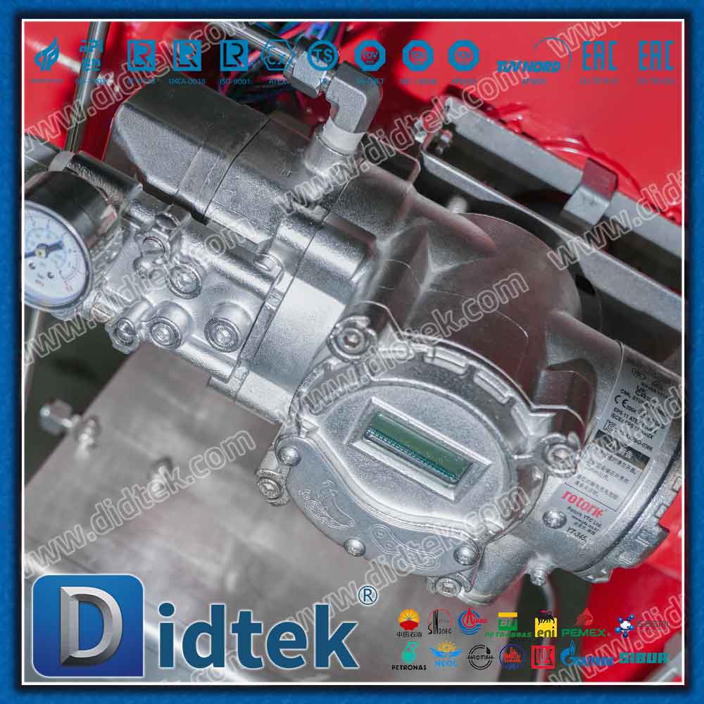 Top Entry Single Acting Pneumatic LF2 Ball Valve