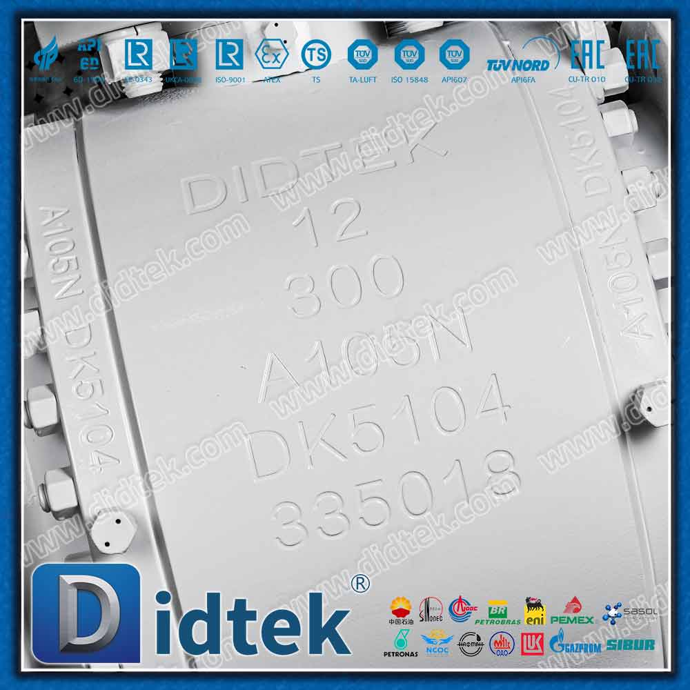 Marine Engineering Pneumatic & Hydraulic Forged Steel Metal-Seated Trunnion Ball Valve