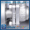 DIN/EN Stainless Steel Metal Seated Floating Ball Valve Anti Blow Out Stem