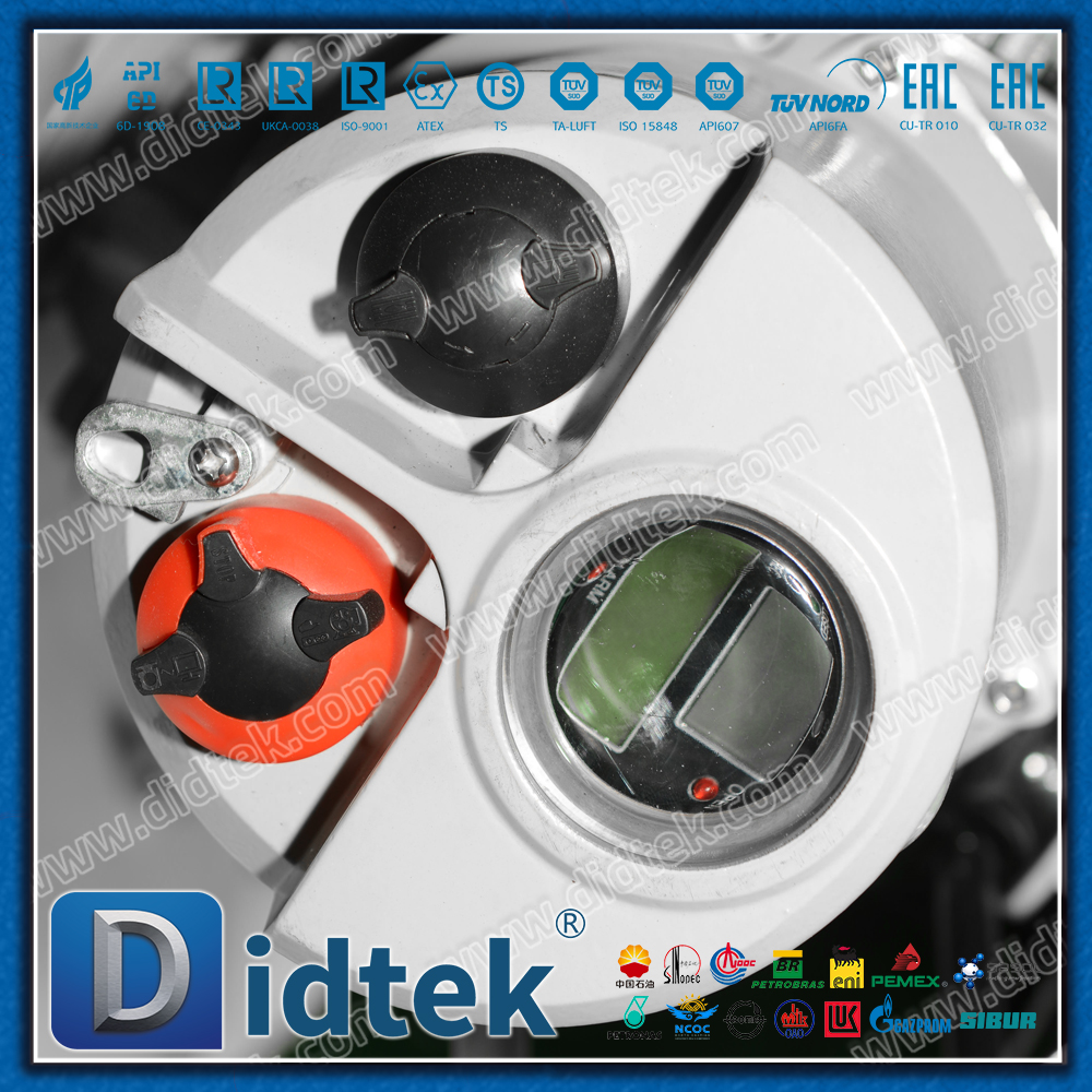 Didtek DBB Electric Operating Ball Valves