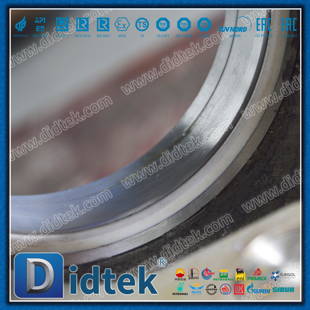 Eccentic Segment Ball Flange Connections Ball Valve