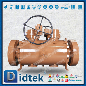 Double Ball Ball Valve With Double Bolck and Bleed
