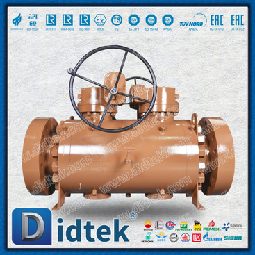 Double Ball Ball Valve With Double Bolck and Bleed