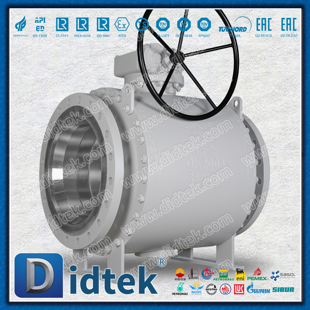 Gear Operated LF2 Top Entry Ball Valve for Industrial Use