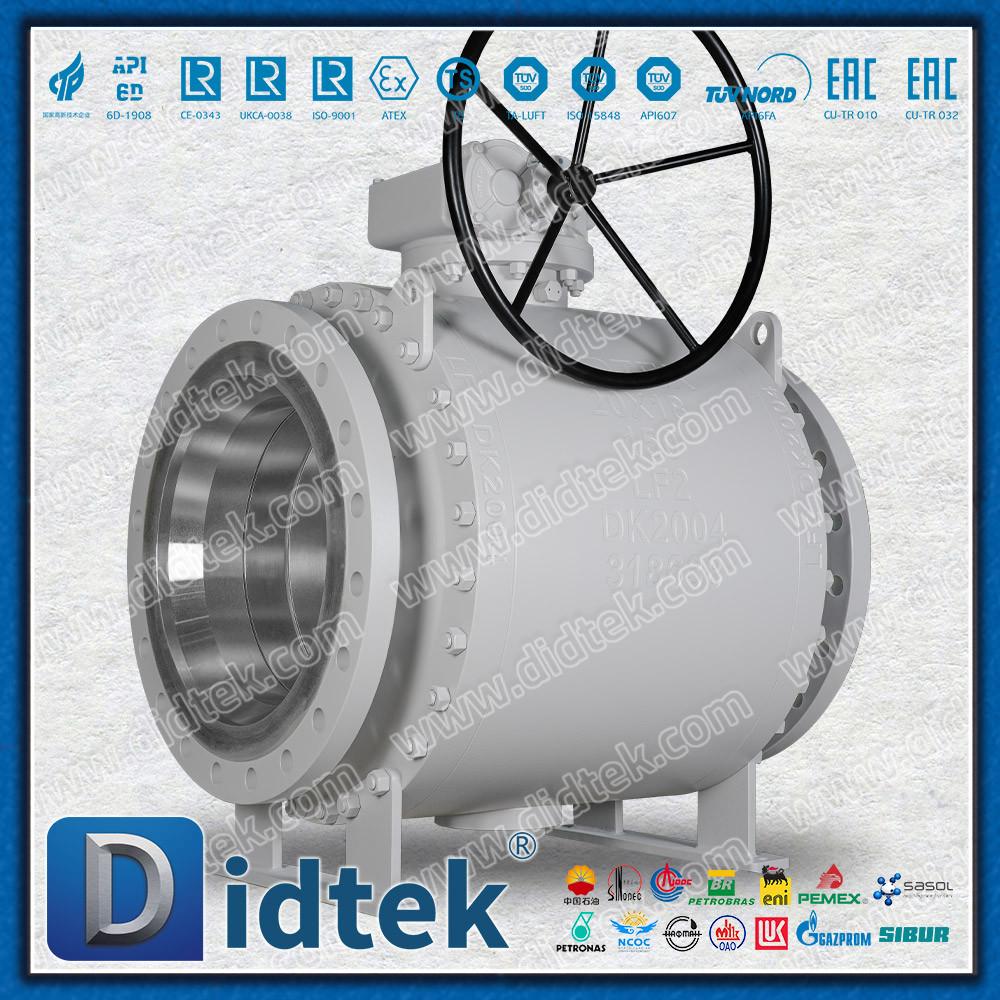 Gear Operated LF2 Top Entry Ball Valve for Industrial Use