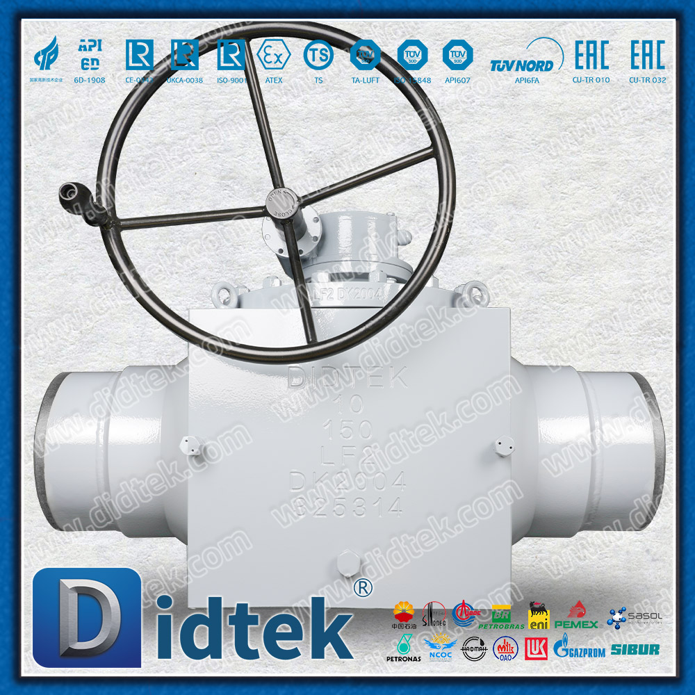 Gear Operator Free Forged LF2 Top Entry Ball Valve