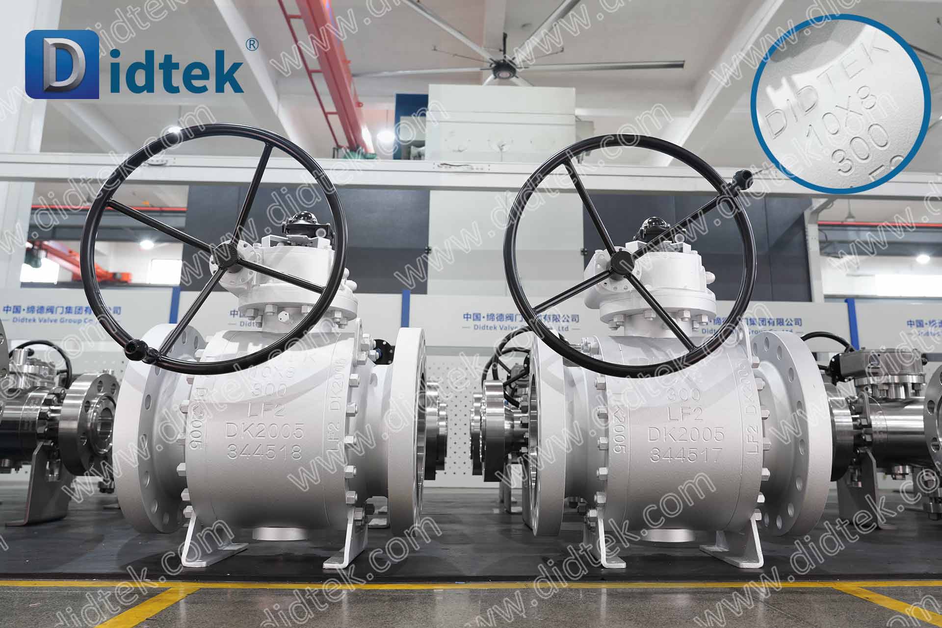 B-50 DIDTEKFTMSBV - Elgiloy Spring Energized PTFE Lip Seal Trunnion Ball Valve