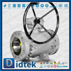 Worm Gear 600LB Forgred Steel Ball Valve