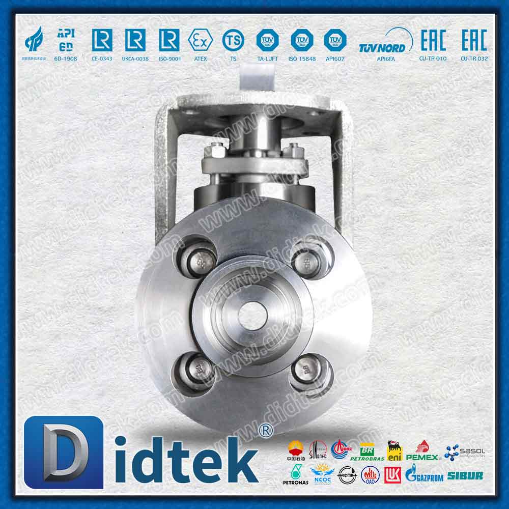 Pneumatic Leakage Class V Ball Valve For Hydrogen