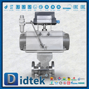 Didtek F316L Pneumatic Ball Valve