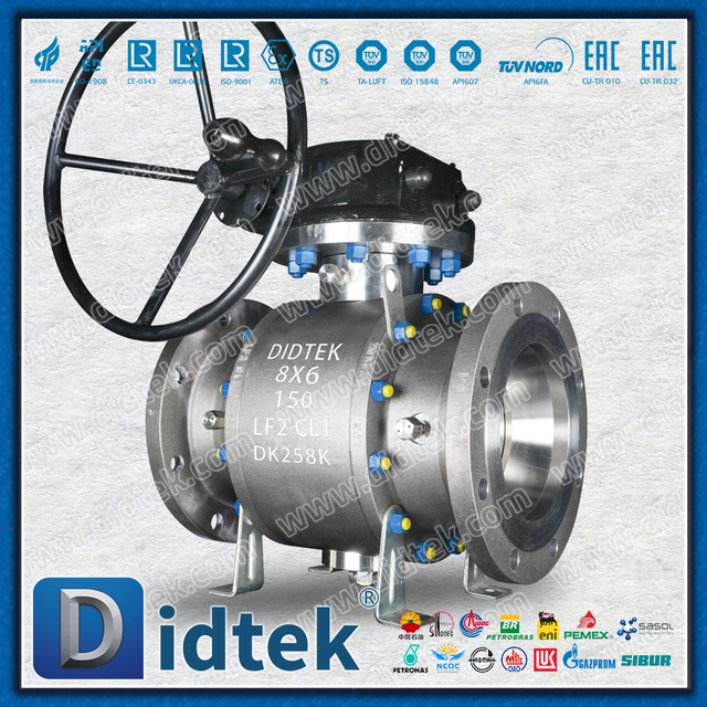 Didtek Alloy 625 Welded Overlay LF2 Trunnion Ball Valves