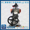 Split Body Pneumatic Operation Floating Ball Valve