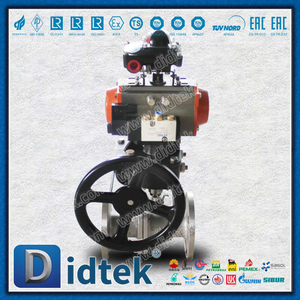 Split Body Pneumatic Operation Floating Ball Valve