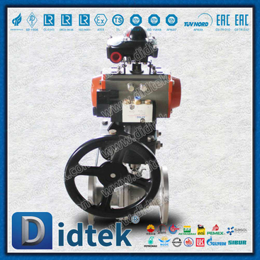 Split Body Pneumatic Operation Floating Ball Valve