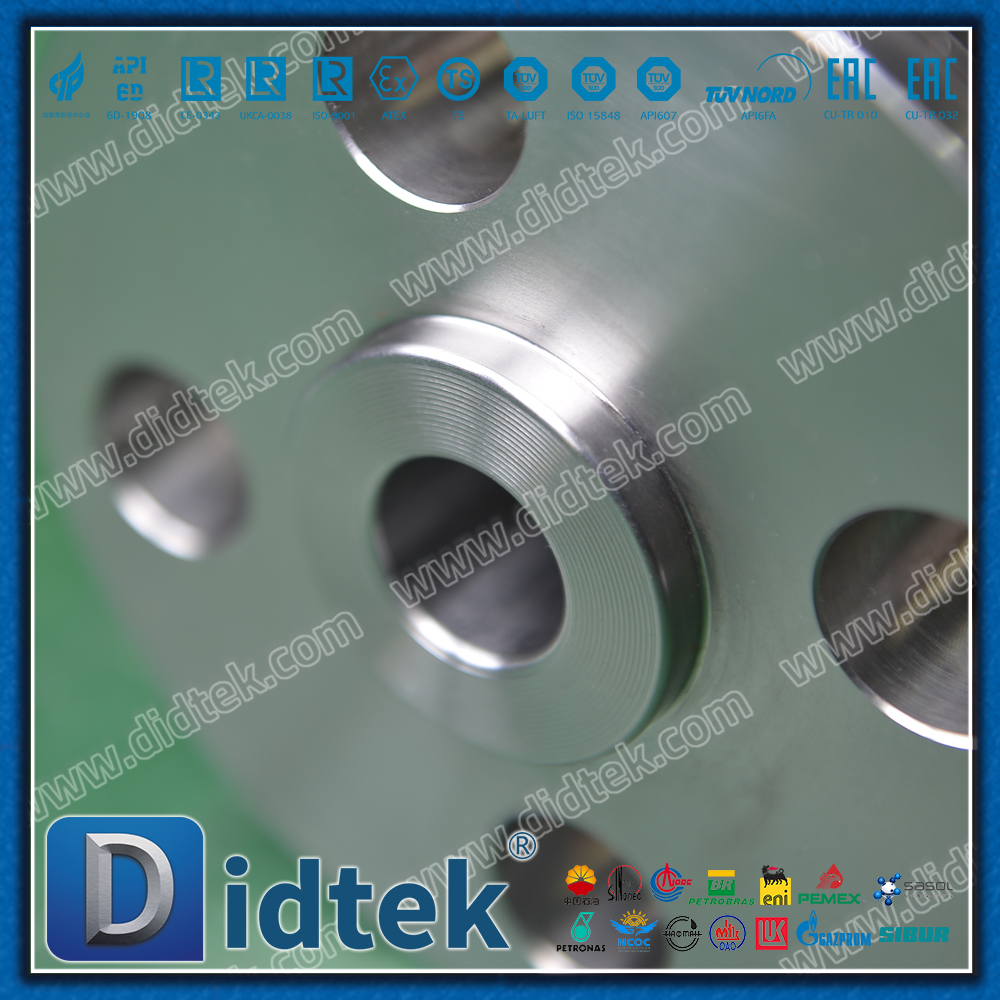 F51 Duplex Stainless Steel Class1500 High Pressure RF Forged Floating Ball Valve