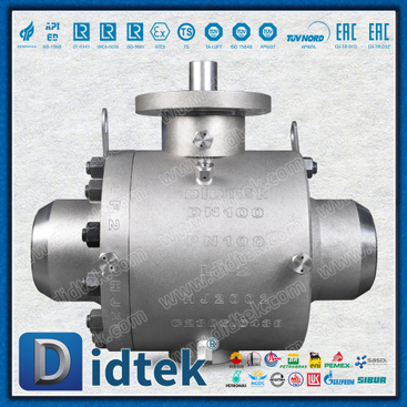 Didtek LF2 Low Temperature Resistant Butt Welding Trunnion Ball Valve
