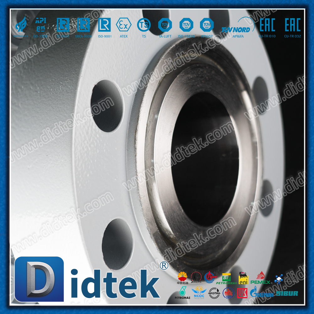 Didtek 4130 Flange FC Single Acting Pneumatic Actuator API6A Forged Steel Ball Valve