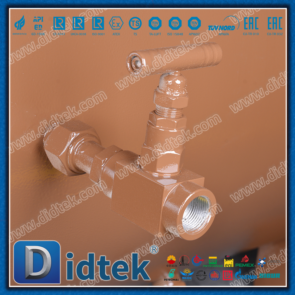 Double Ball Ball Valve With Double Bolck and Bleed