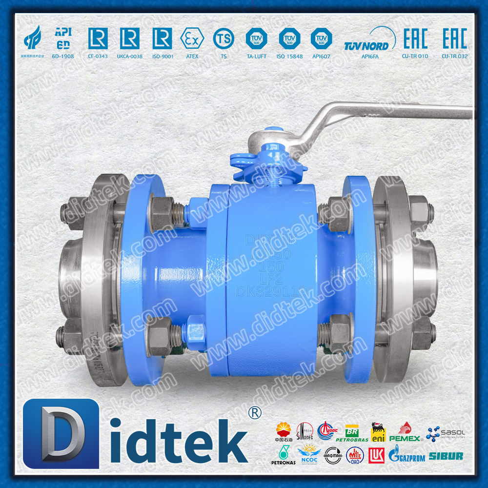 Manual Full Port Floating Ball Valve with Matching Flange