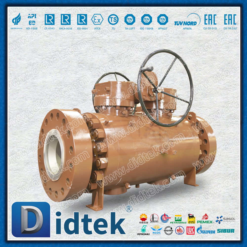 Double Ball Ball Valve With Double Bolck and Bleed