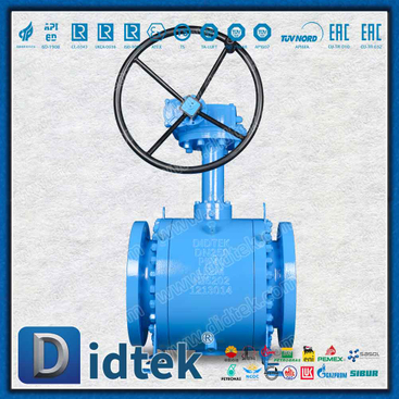 09G2S Gearbox BW Metal Seated Trunnion Ball Valve