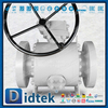 Lip Seal with Vent & Drain Flange Trunnion Ball Valve