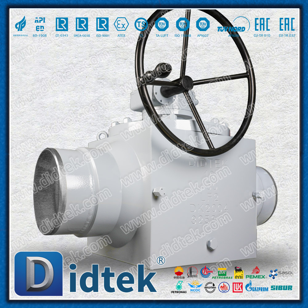 Gear Operator Free Forged LF2 Top Entry Ball Valve