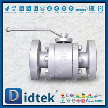A105 Carbon Steel 3''X2'' Reduce Bore Forged Floating Ball Valve